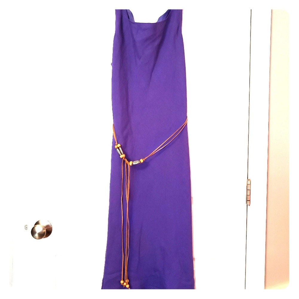 Eggplant purple dress
